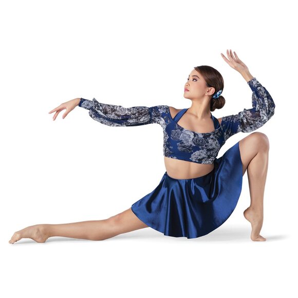 Tenth House Compass Rose Dance Costume, Size Medium Adult, Color Midnight Blue - Picture 1 of 3